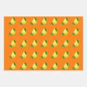 Lemons Dreierpackpapier Geschenkpapier Set (Vorderseite 3)