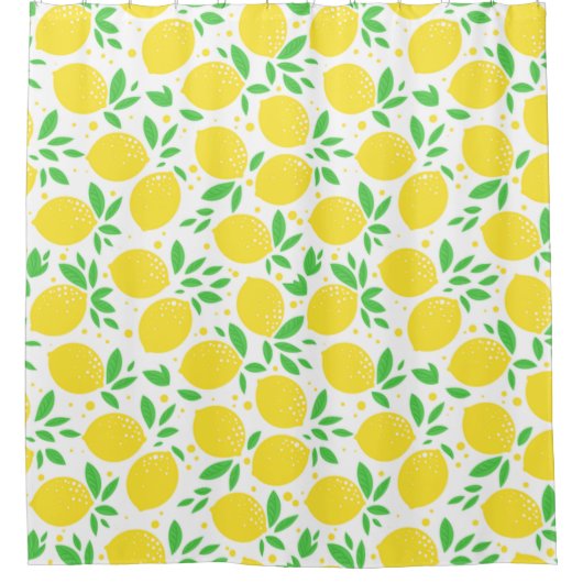 Lemons Duschvorhang (Vorderseite)