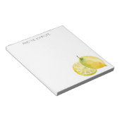 Lemons finden Join in Life Personalisiert Notepad Notizblock (angewinkelt)
