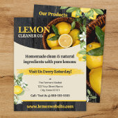 Lemons Flyer Template