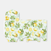 Lemons Frucht Wasserfarbe Sommerfrucht Muster Minz Geschenkschachtel (Ungefaltet)