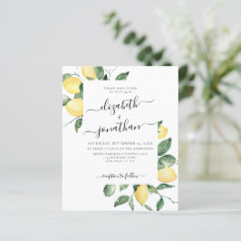 Lemons Fruit Summer Botanical Budget Hochzeit