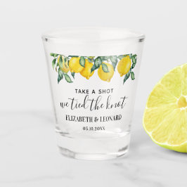 Lemons Gastgeschenk Hochzeit erschossen wir den Kn Schnapsglas