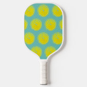 Lemons Gelbes grünes Pickleball Paddle Pickle Ball (Vorderseite)