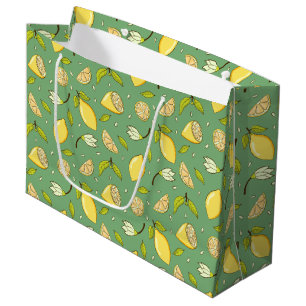 Lemons Geschenktasche Große Geschenktüte