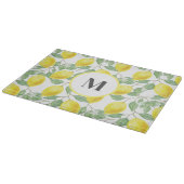 Lemons Glass Cutting Board Schneidebrett (Ecke)