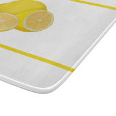 Lemons Glass Cutting Board Schneidebrett (Ecke)