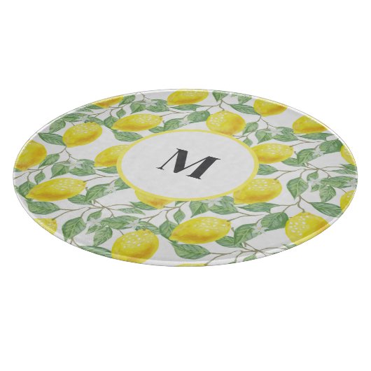 Lemons Glass Schneidebrett (Ecke)