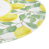 Lemons Glass Schneidebrett (Ecke)