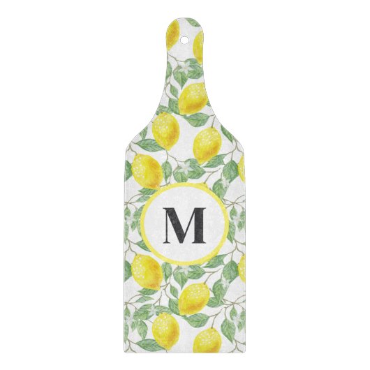 Lemons Glass Schneidebrett (Vorderseite)