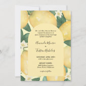 Lemons Greenerity Wedding All in One Invites (Vorderseite)