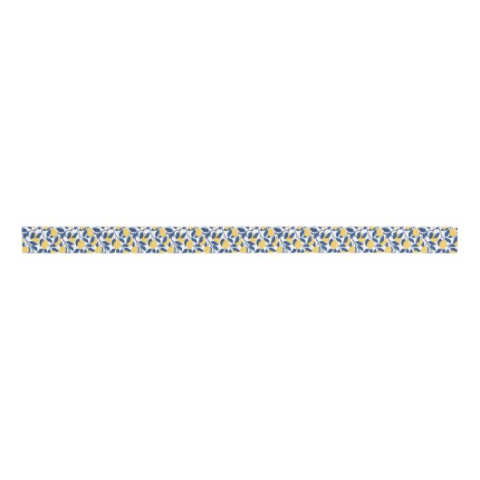 Lemons Grosgrain Ribbon Ripsband (Vorderseite)