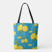 Lemons Illustration Tasche (Rückseite)