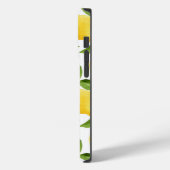 Lemons iPhone Case mit Monogramm (Rückseite / Links)