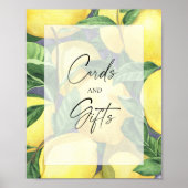LEMONS - KARTEN UND GIFTS-Plakat Poster (Vorne)