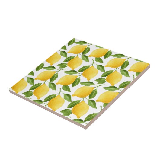 Lemons Keramik Tile/Untersetzer Keramik Tile Fliese (Seite)