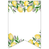 Lemons Lavender Citrus Polterabend Party Wimpelkette (Erste Fahne)