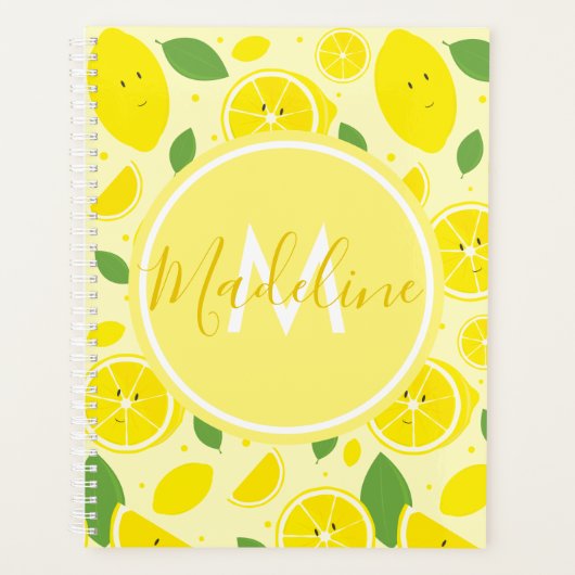 Lemons Leaf Mustername Initial Planer (Vorderseite)