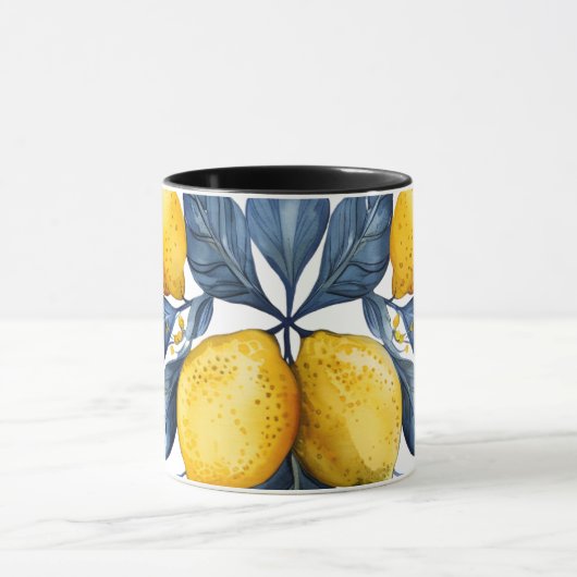 Lemons Motif Tasse (Zentrum)