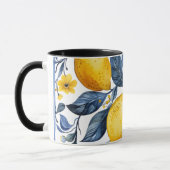 Lemons Motif Tasse (Links)