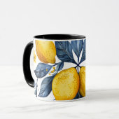Lemons Motif Tasse (Vorderseite Links)