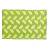 Lemons Muster Kissenbezug (Rückseite)