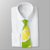 Lemons Muster Krawatte (Gebunden)