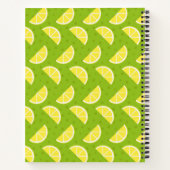 Lemons Muster Notizblock (Rückseite)