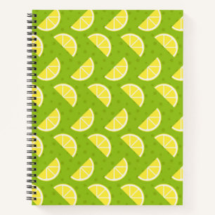 Lemons Muster Notizblock