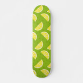 Lemons Muster Skateboard (Vorne)