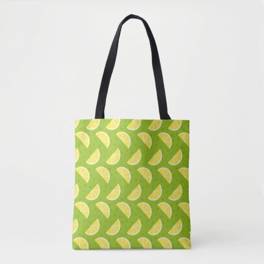 Lemons Muster Tasche (Vorderseite)