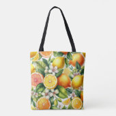 Lemons Muster Tasche (Rückseite)