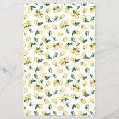 Lemons Name dieser Liebe Song Brautparty Game Card Flyer (Hinten)