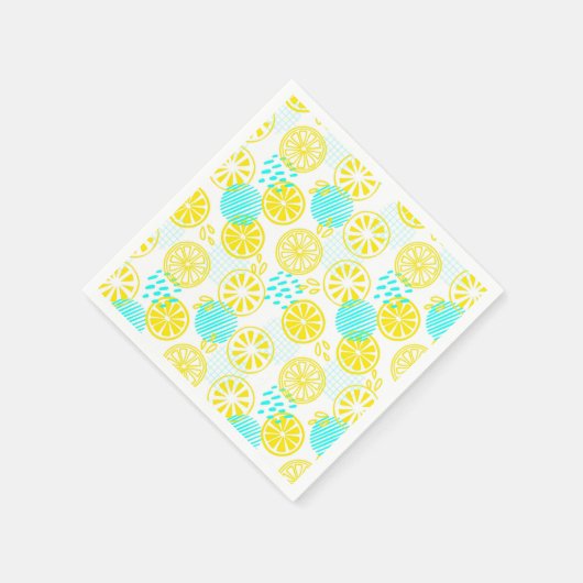Lemons Napkins Serviette (Ecke)