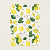 Lemons Ohrringe-Netzwerkkarte (Rückseite)