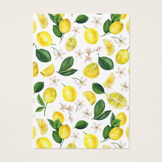 Lemons Ohrringe-Netzwerkkarte (Rückseite)