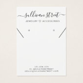 Lemons Ohrringe-Netzwerkkarte (Vorderseite)