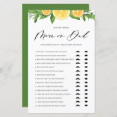 Lemons & Orangen Mama oder Vater sagte er sagte, s (Vorne/Hinten)