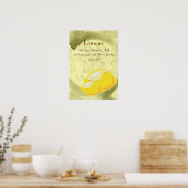 Lemons Poster (Küche)