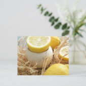 Lemons Postkarte (Stehend Vorderseite)