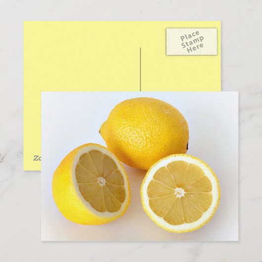LEMONS POSTKARTE (Vorne/Hinten)