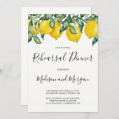 Lemons Probe Einladung (Vorne/Hinten)