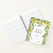 Lemons Rezept Notizblock (Innenseite)