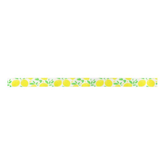 Lemons Ribbon Satinband (Vorderseite)