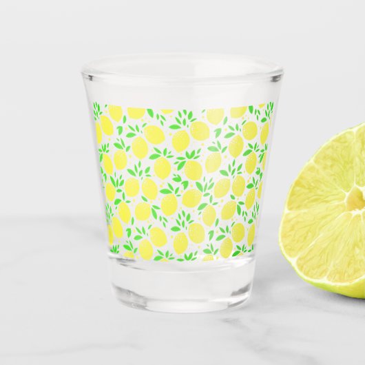 Lemons Shot Glass Schnapsglas (Vorderseite)