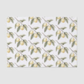 Lemons Sicily Birthday Seidenpapier (Vorderseite)