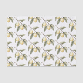 Lemons Sicily Birthday Seidenpapier
