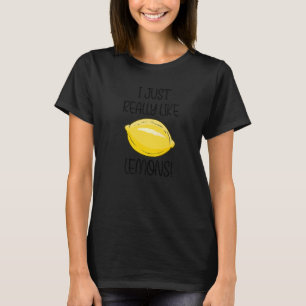 Lemons Sommerfrüchte Zitrusfrüchte Limonade T-Shirt