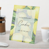 Lemons - Stellen Sie sich vor, wie viele Bonbons S Sockelschild (In SItu)