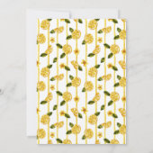 Lemons Summer Party Einladung (Rückseite)